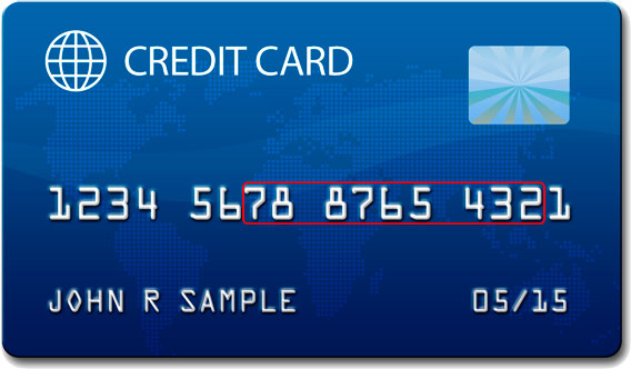 O que significam os números dos cartões de crédito