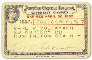 primeiro cartão amex