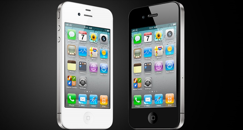 iPhones branco e preto