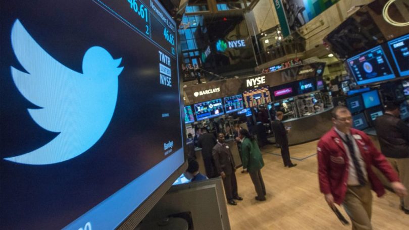 Ações do Twitter sobem graças a rumores de venda para a Google ou Salesforce