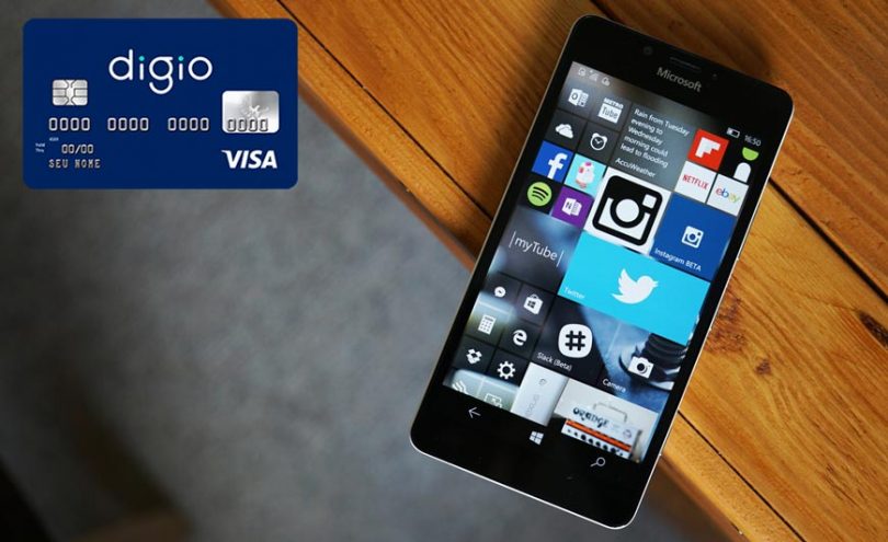 Digio está preparando um aplicativo para windows phone / windows 10