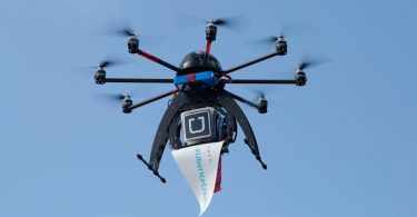 Uber usa drones para entregar sorvetes