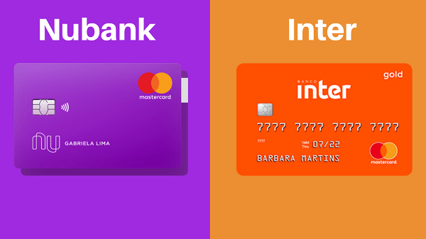 qual é melhor cartão crédito nubank ou banco inter
